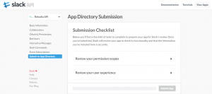 app submission